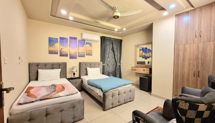 Our Apartments 3 bed premium apartments for rent in rawalpindi - 2 bed apartment in islamabd on rent-luxurious landing apartments in islamabad and rawalpindi apartments in bahria town apartments on rent - apartment for daily rent - one bed premium apartments